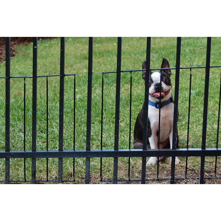 Add on puppy panels for aluminum fence hotsell